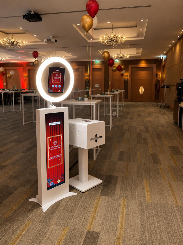 ringlight photobooth sheraton hotel zaventem